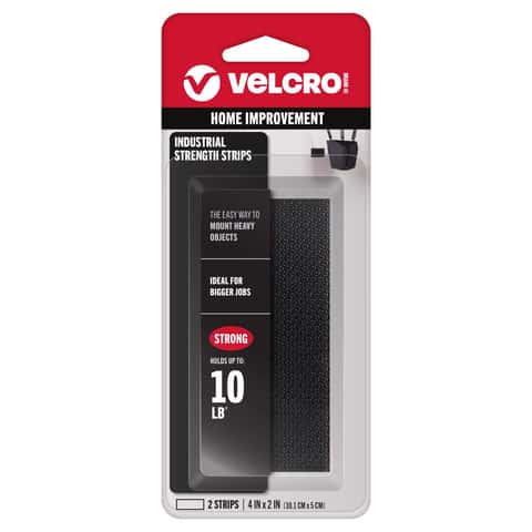 Velcro Brand Hook and Loop Fastener 4 in. L 2 pk Velcro Brand Hook and Loop Fastener 4 in. L 2 pk