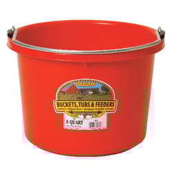 Miller 8 qt Bucket Red