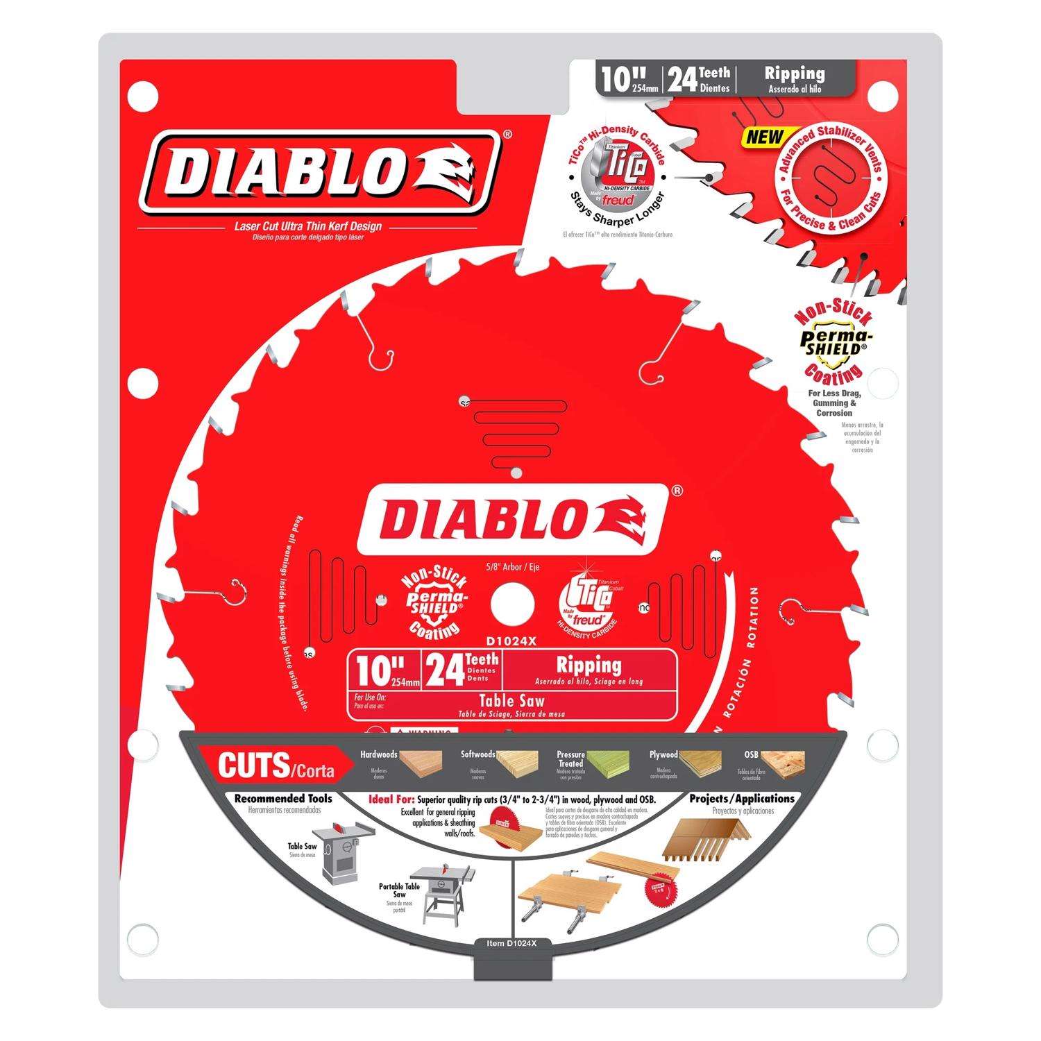 Diablo deals crosscut blade