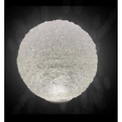 Luxe Light Decor Clear Acrylic 8 in. H Sphere Statue