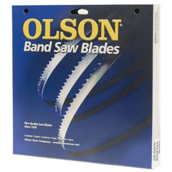 Olson 80 in. L X 0.2 in. W X 0.025 in. thick T Carbon Steel Band Saw Blade 10 TPI Regular teeth 1 pk