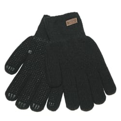 Kinco Alyeska One Size Fits All Wool Winter Black Dotted Gloves