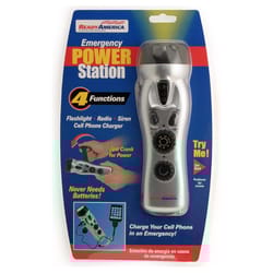 Ready America Ready America 5 lm Black/Silver LED Emergency Power Station