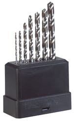 Ace High Speed Steel Drill Bit Set Round Shank 7 pc