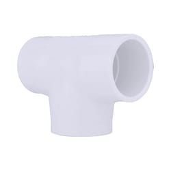 Charlotte Pipe 1 in. Slip X 1 in. D Slip PVC Tee 10 pk