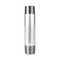 STZ Industries 3/4 in. MIP each X 3/4 in. D MIP Galvanized Steel 4-1/2 in. L Nipple