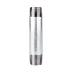 STZ Industries 3/4 in. MIP each X 3/4 in. D MIP Galvanized Steel 4-1/2 in. L Nipple