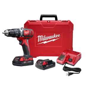 Milwaukee  M18  18 volt 1/2 in. Cordless Hammer Drill/Driver  Kit 1800 rpm 2 speed 