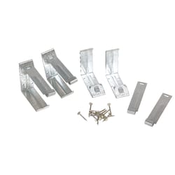 Amerimax 1.5 in. H X 4 in. W X 4 in. L Metallic Galvanized Steel K Fascia Bracket