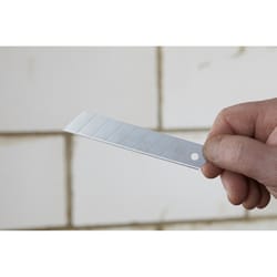 Stanley Quick Point Steel Utility Replacement Blade 4-1/4 in. L 3 pc