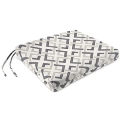 Jordan Manufacturing Gray Polyester Seat Cushion