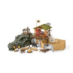 Crocodile jungle research playset clearance
