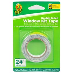 Duck Double Sided 1/2 in. W X 24 ft. L Tape Clear