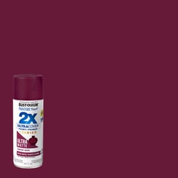 Rust-Oleum Painter's Touch 2X Ultra Cover Ultra Matte Harvest Grape Paint+Primer Spray Paint 12 oz