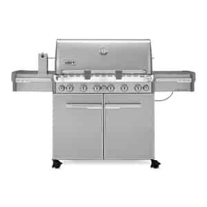 Weber  Summit S-670  6 burners Propane  Grill  Stainless Steel  60000 BTU 