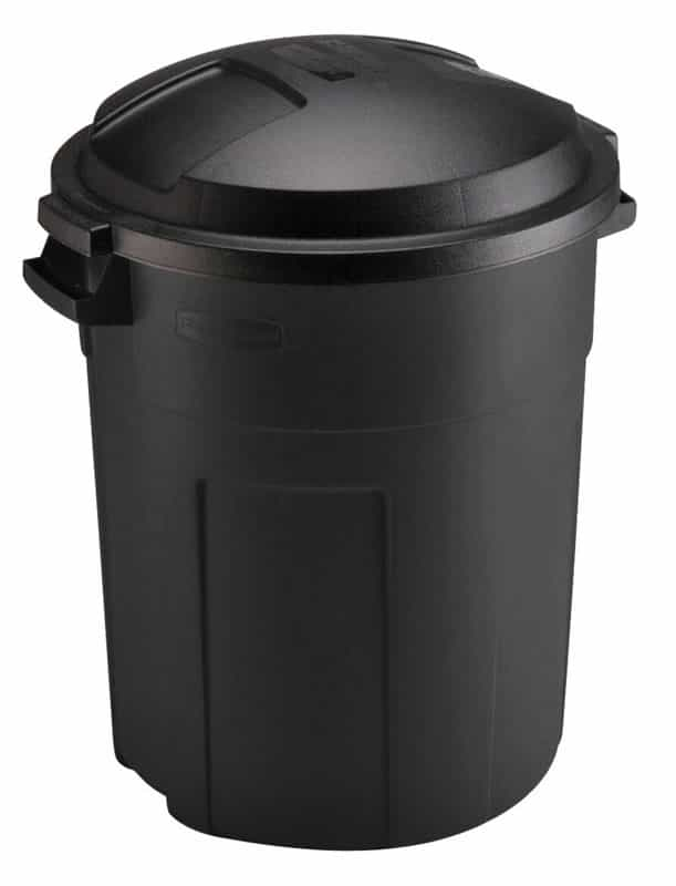 Rubbermaid Roughneck 20 Gal Plastic Garbage Can Lid Included Ace Hardware 