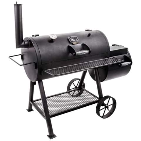 Electric Pellet Grill Charcoal BBQ Grill and Offset Smoker Combo Backyard 8  in 1