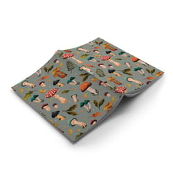 Denik 5 in. W X 8 in. L Sewn Bound Multicolored Mushroom Garden Notebook