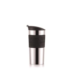 Bodum 15 oz Black/Silver BPA Free Travel Mug