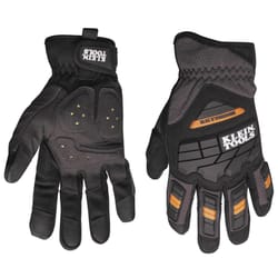 Klein Tools Journeyman Men's Gloves Black XL 1 pair