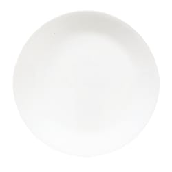 Corelle White Glass Winter Frost White Luncheon Plate 8-1/2 in. D 1 pk