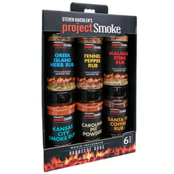 Steven Raichlen Project Smoke Worldwide BBQ Rub Set 6.5 oz