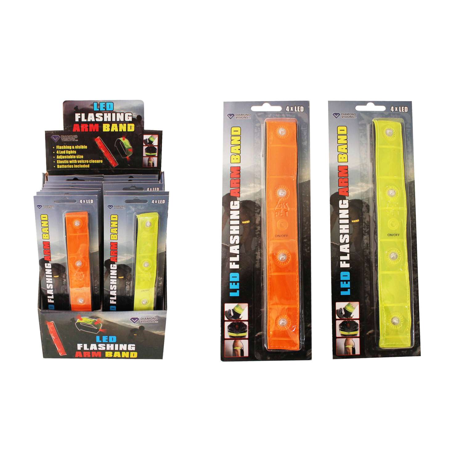 Diamond Visions Assorted LED Flexible Flashlight Ace Hardware