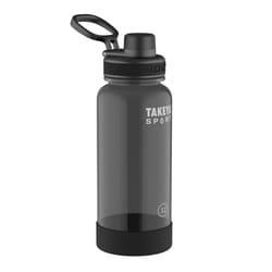 Takeya 32 oz Onyx BPA Free Water Bottle with Spout Lid