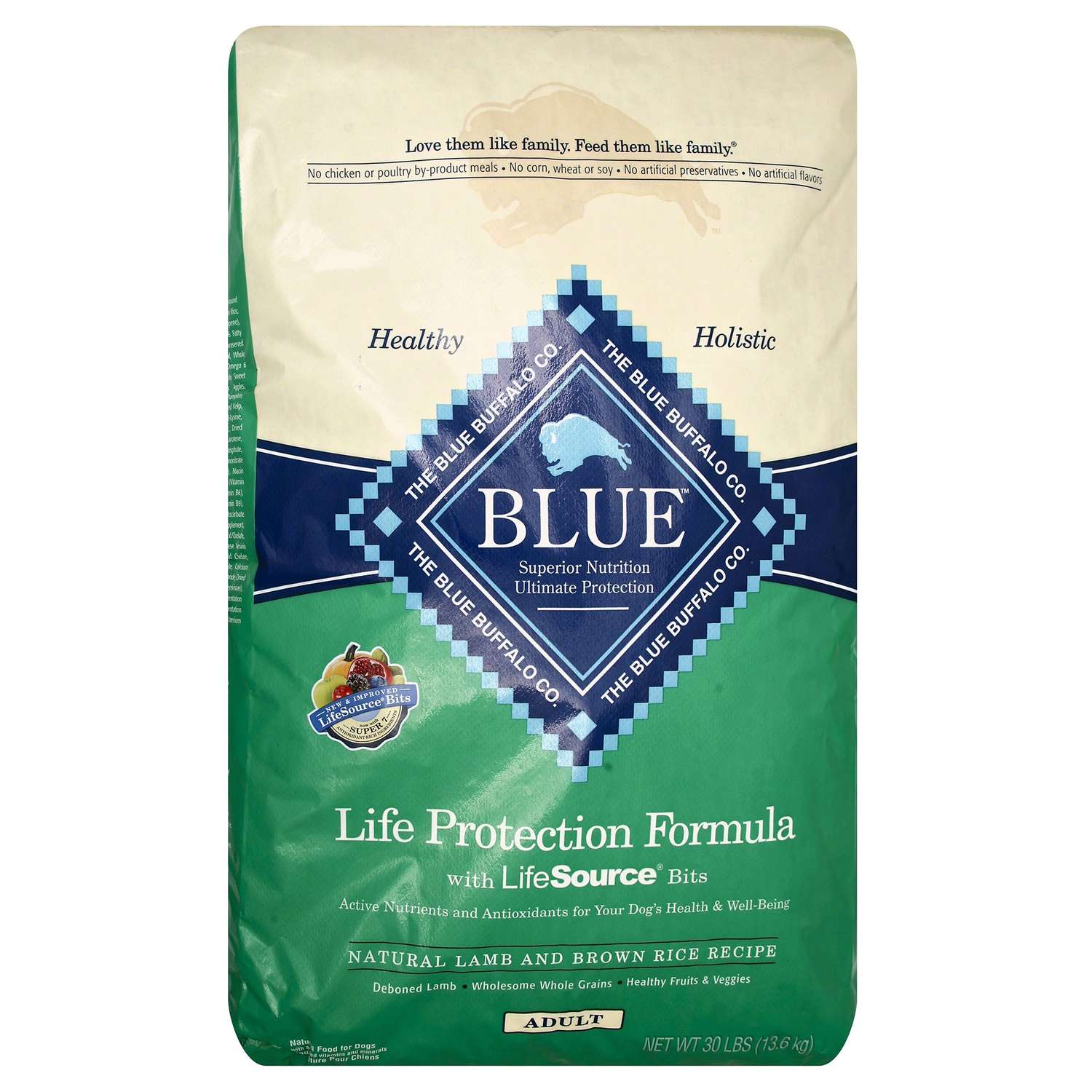 Blue Buffalo Life Protection Formula Lamb and Brown Rice Dry Dog Food