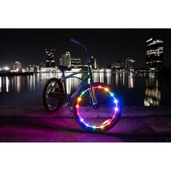 Brightz Wheel Brightz Multicolor LED Bike Accessory ABS Plastics, Polyurethane, Silcone/Rubber, Iron