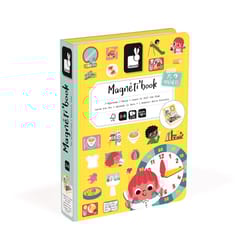 Janod Learn to Tell Time Magnetic Book 1 pc