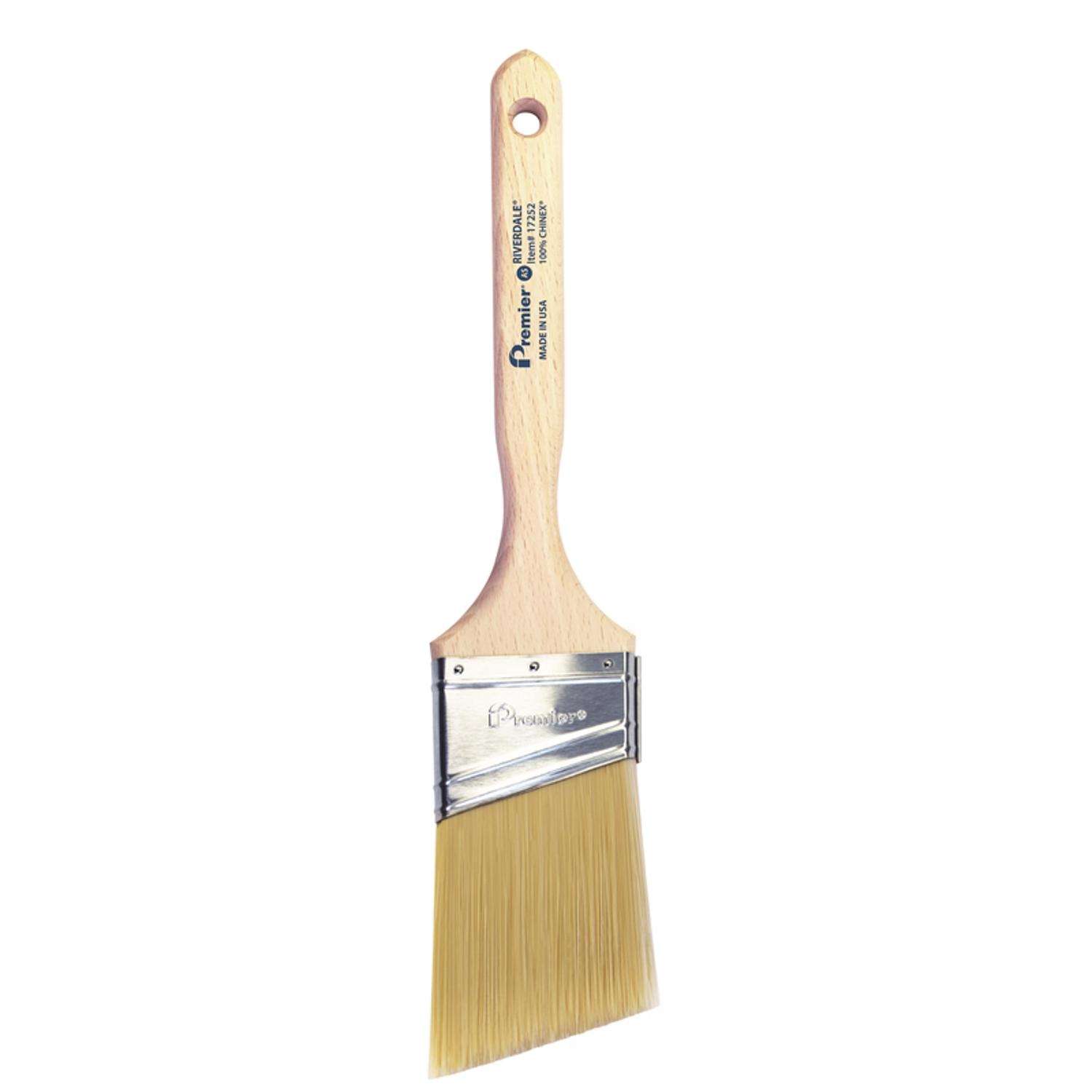 Riverdale Chinex Angle Sash Paint Brush, Extra Firm, 3-In.