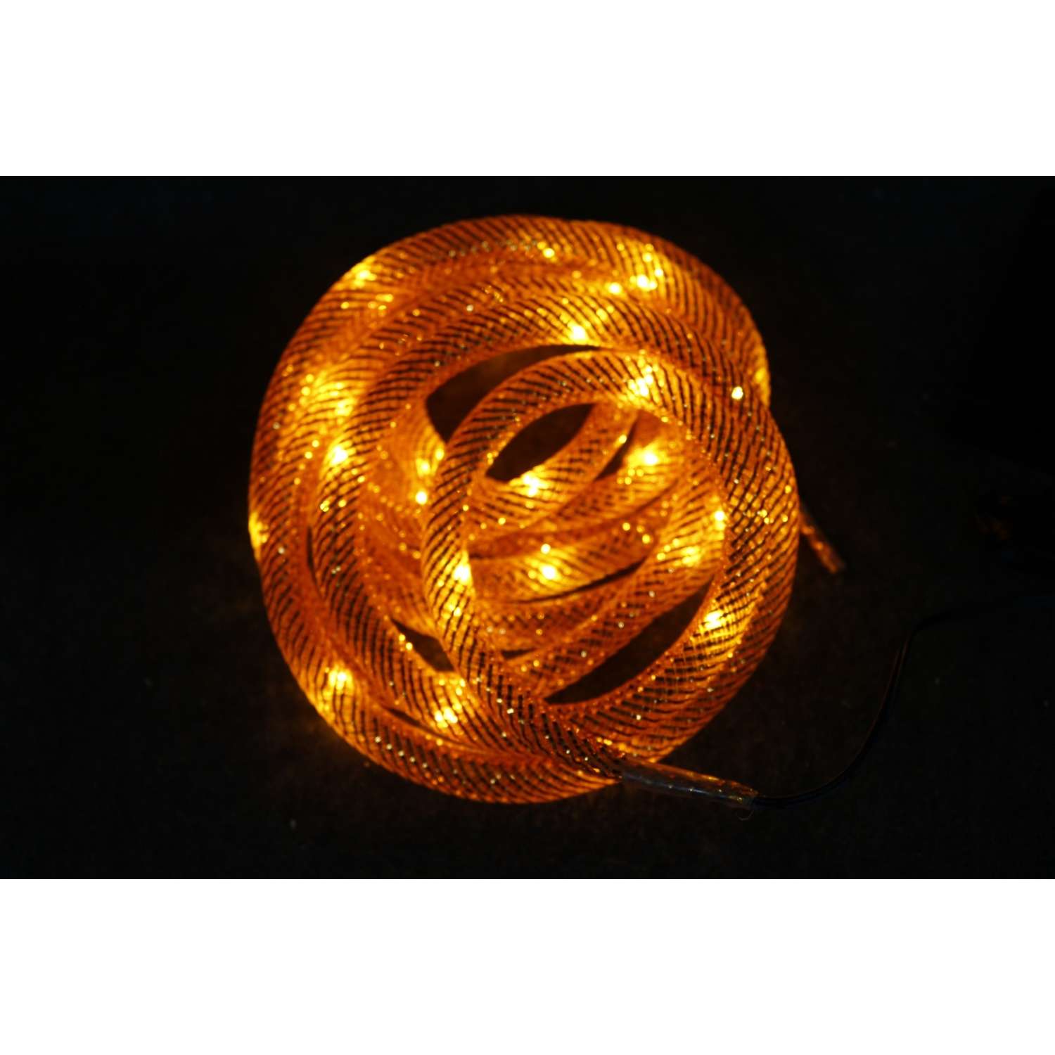 Celebrations Orange LED Rope Lights Ace Hardware