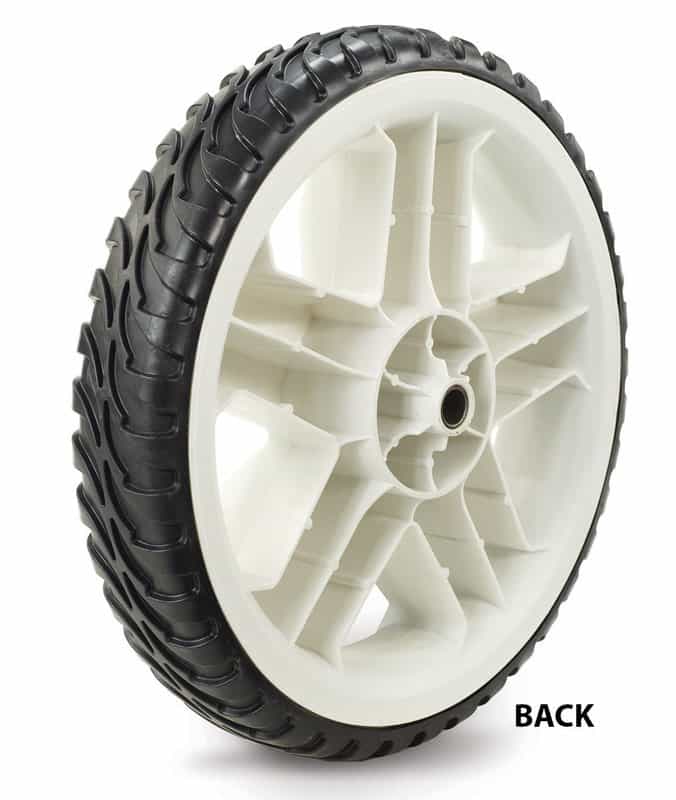 Toro 2 in. W x 11 in. Dia. Plastic Lawn Mower Replacement Wheel Ace