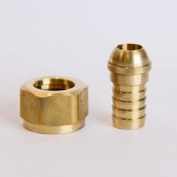 ATC Brass 1/2 in. D X 1/2 in. D Adapter 1 pk