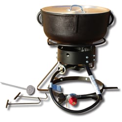 King Kooker 54000 BTU Cast Iron Jambalaya Cooker Kit 4 gal