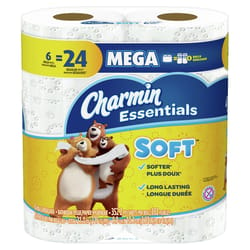 Charmin Essentials Toilet Paper 6 Rolls 352 sheet
