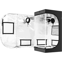 iPower Hydroponic Grow Tent 48 in. H X 24 in. W