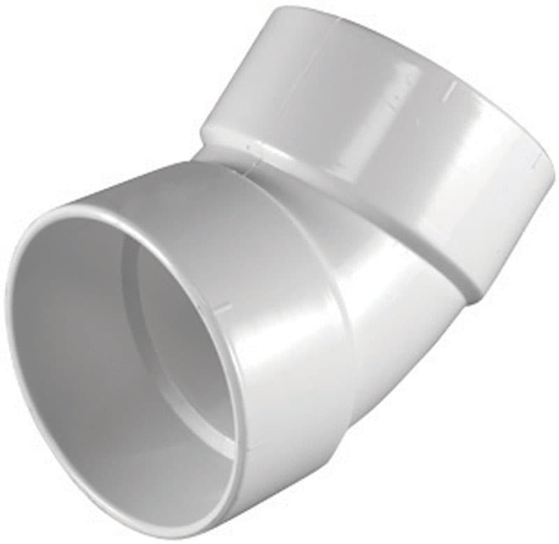 Charlotte Pipe Schedule 30 3 In. 3 In. D PVC 45 Degree Elbow 1 Pk - Ace ...