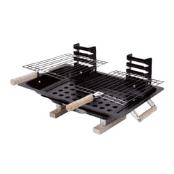 Marsh Allen Hibachi Charcoal Grill Black