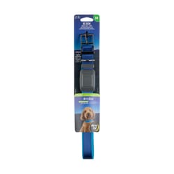 Nite Ize Blue Nylon Dog Collar Light Medium