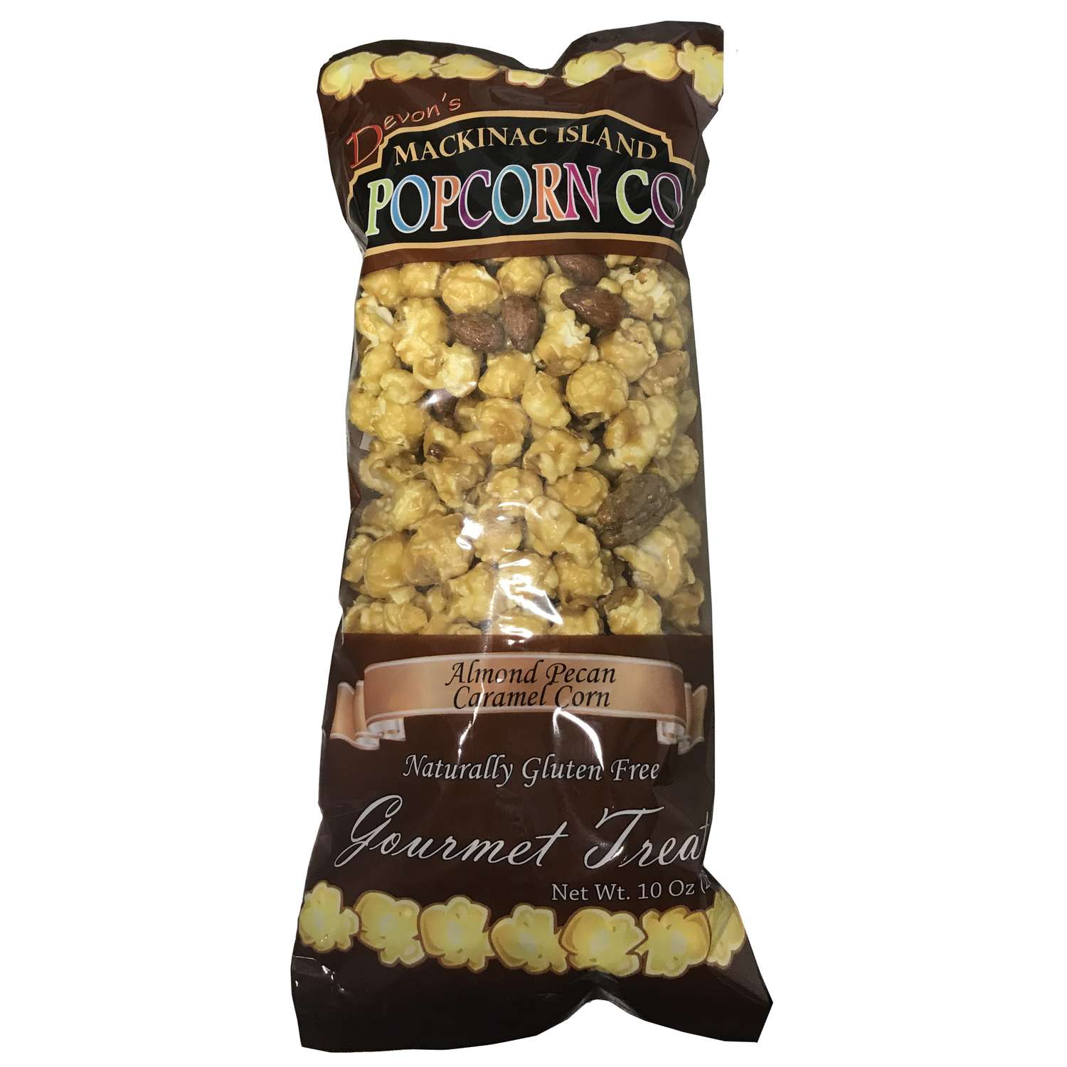 Devon's Mackinac Island Fudge Co. Almond and Pecan Caramel Popcorn 10