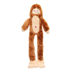 Bark Multicolored Hairy Henderson Plush Dog Toy 1 pk