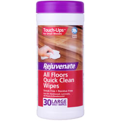 Rejuvenate Fiber Blend Cleaning Wipes 8 in. W X 7 in. L 30 wipes