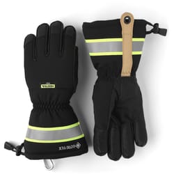 Hestra Job GoreTex Pro Unisex Outdoor Waterproof Gloves Black/Yellow M 1 pair