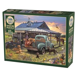 Cobble Hill Trading Post Jigsaw Puzzle Multicolored 1000 pc