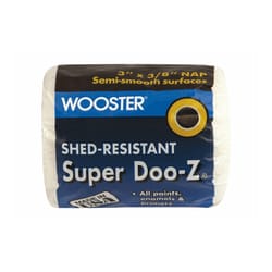 Wooster Super Doo-Z Woven 3 in. W X 3/8 in. Regular Paint Roller Cover 1 pk