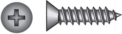 HILLMAN No. 12 Ga. X 1-1/2 in. L Phillips Flat Head Sheet Metal Screws 100 pk