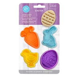 R&M International Corp International Corp Easter Pastry & Cookie Stamper Set Assorted 4 pc