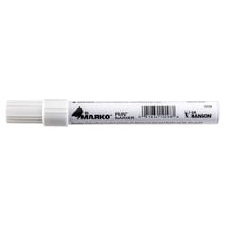 C.H. Hanson El Marko White Valve Tip Paint Marker 1 pk